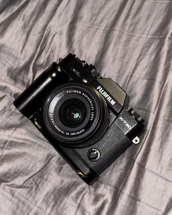 Fujifilm X-T30 With 15-45mm OIS PZ Lens And Accessories