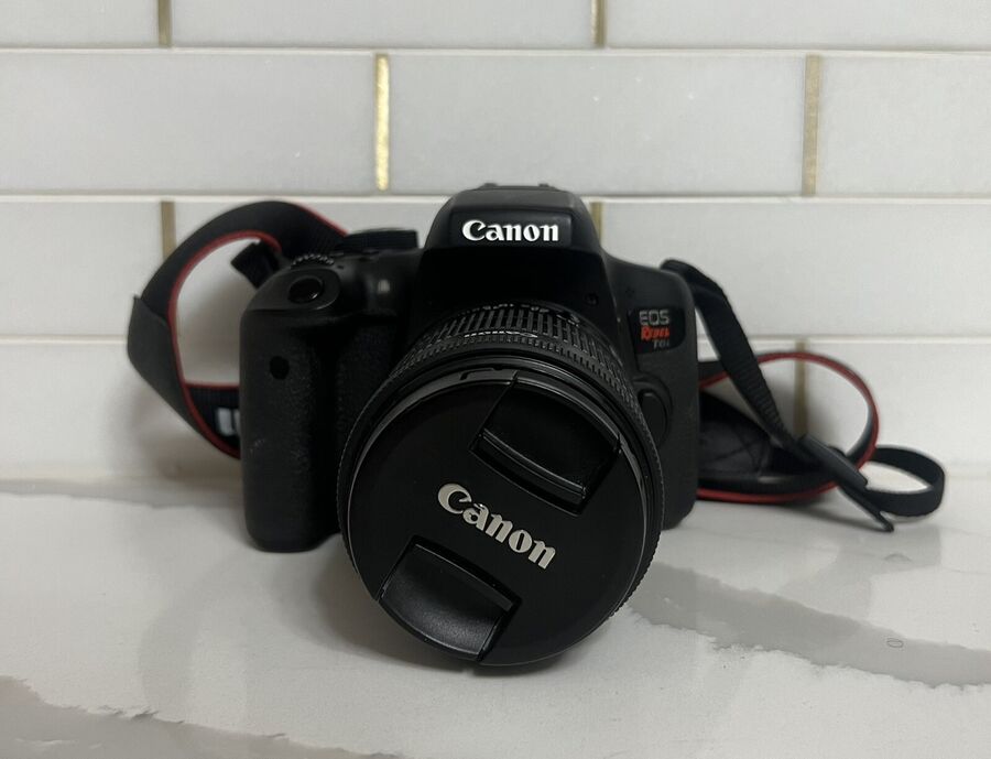 Canon EOS Rebel T6i EF-S Digital Camera with 18-55mm Lens